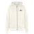Unisex Comfy Premium Full Zip Hoodie - vintage white