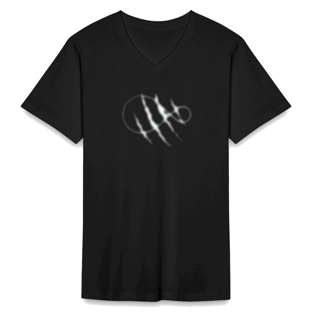 Men's V-Neck T-Shirt - black