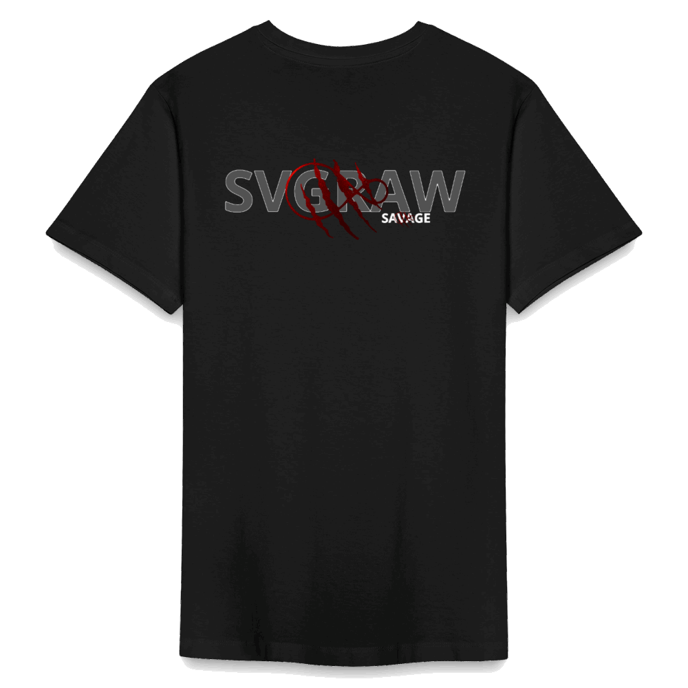 Men's V-Neck T-Shirt - black