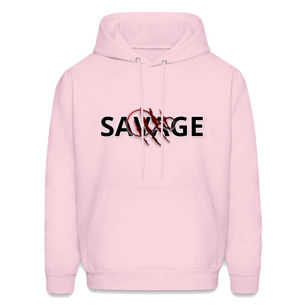 Men's Hoodie - pale pink