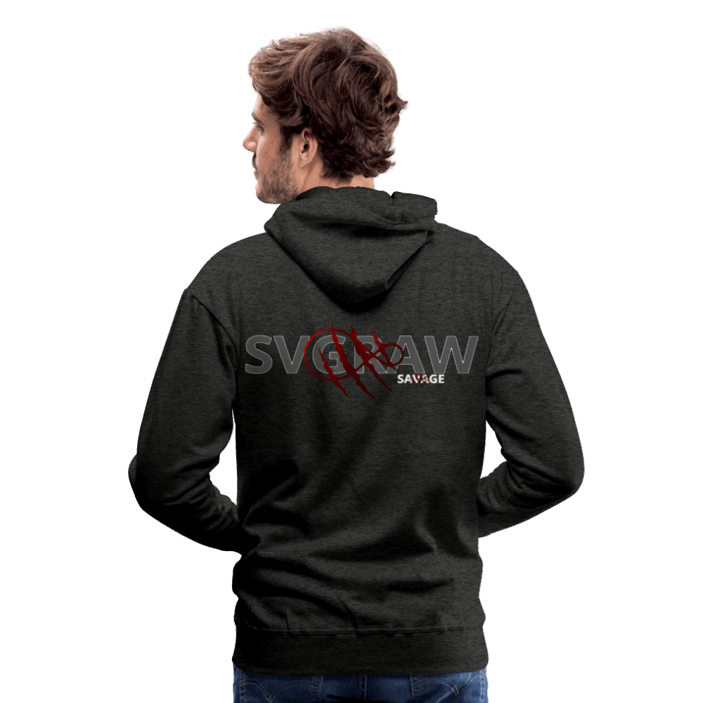 Men's Premium Hoodie - charcoal grey