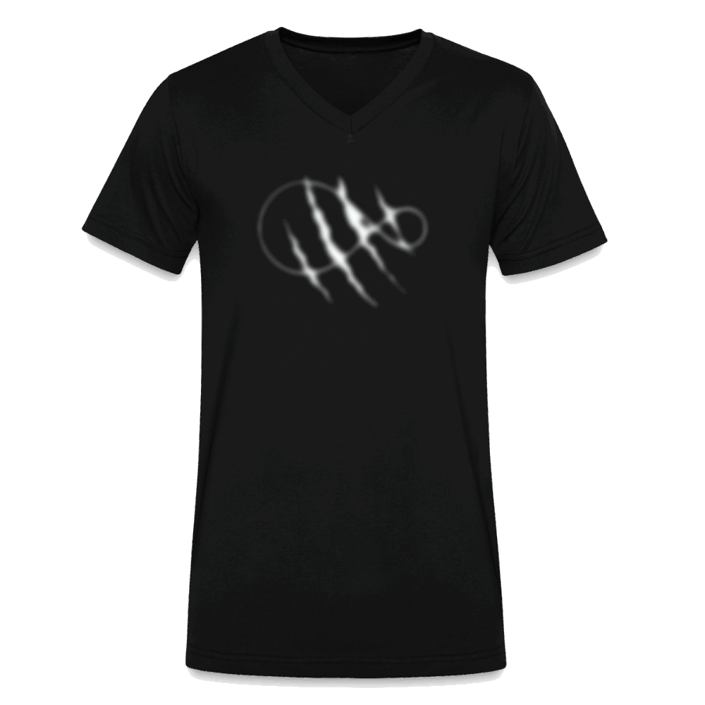 Men's V-Neck T-Shirt - black
