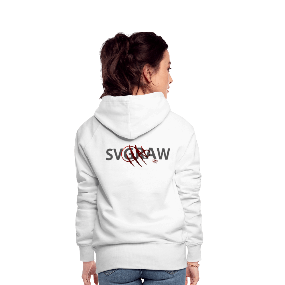 Women’s Premium Hoodie - white