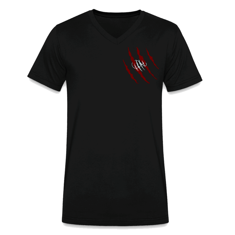 Men's V-Neck T-Shirt - black