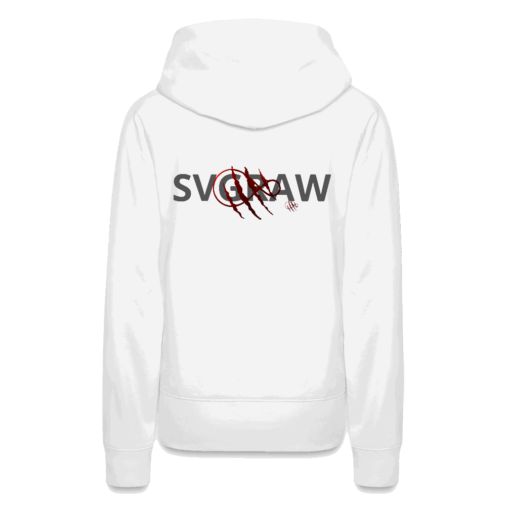 Women’s Premium Hoodie - white