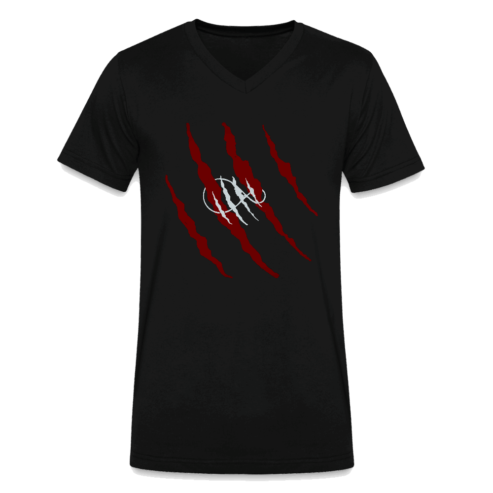 Men's V-Neck T-Shirt - black