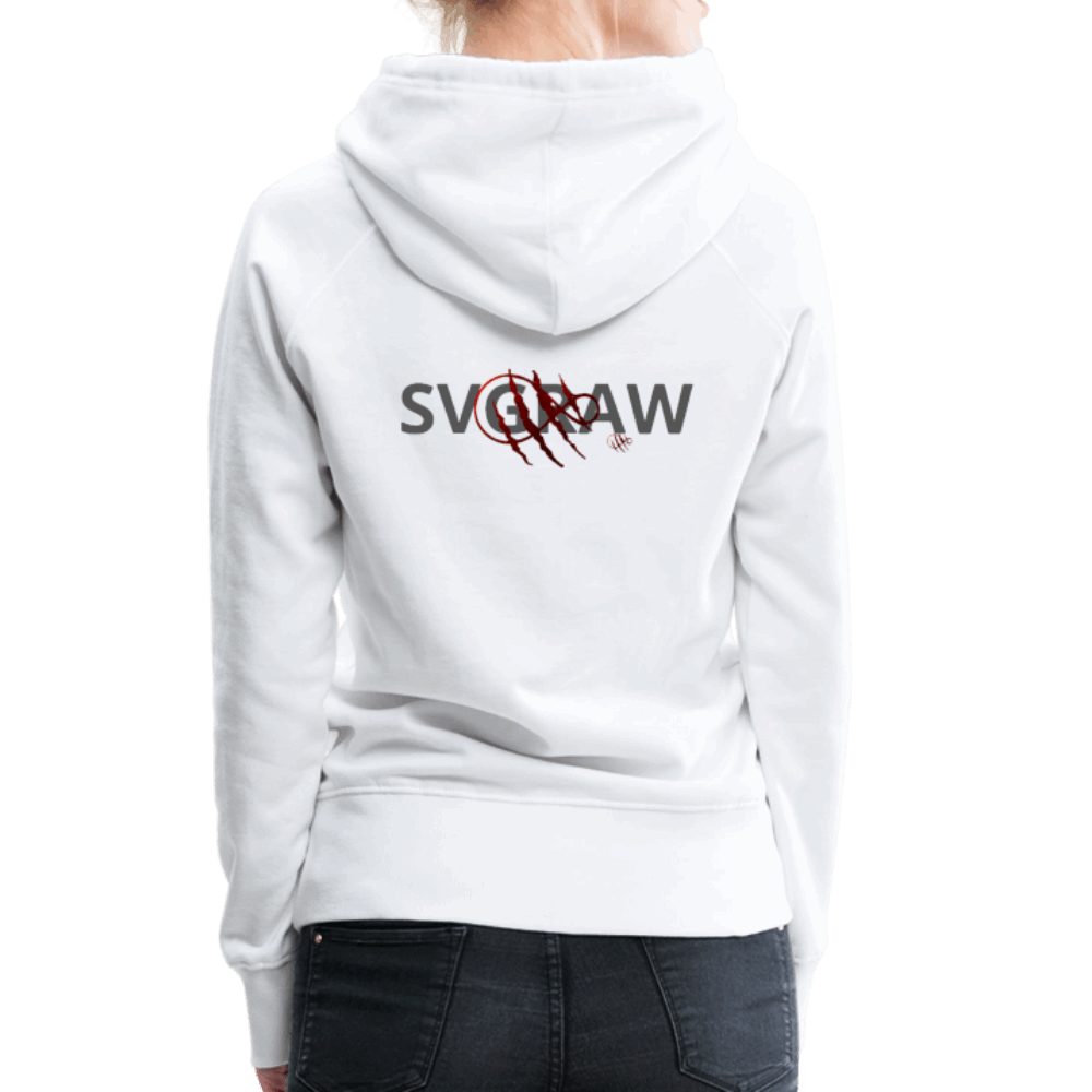 Women’s Premium Hoodie - white