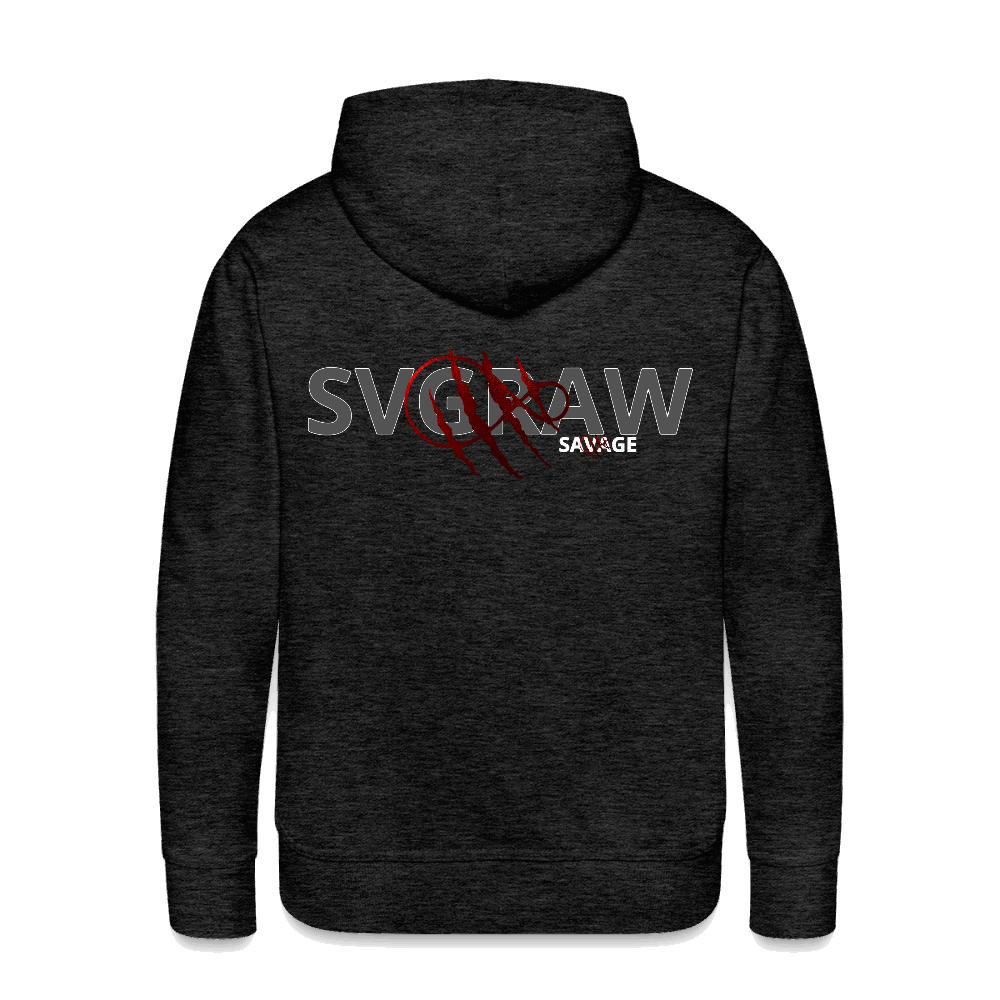 Men's Premium Hoodie - charcoal grey