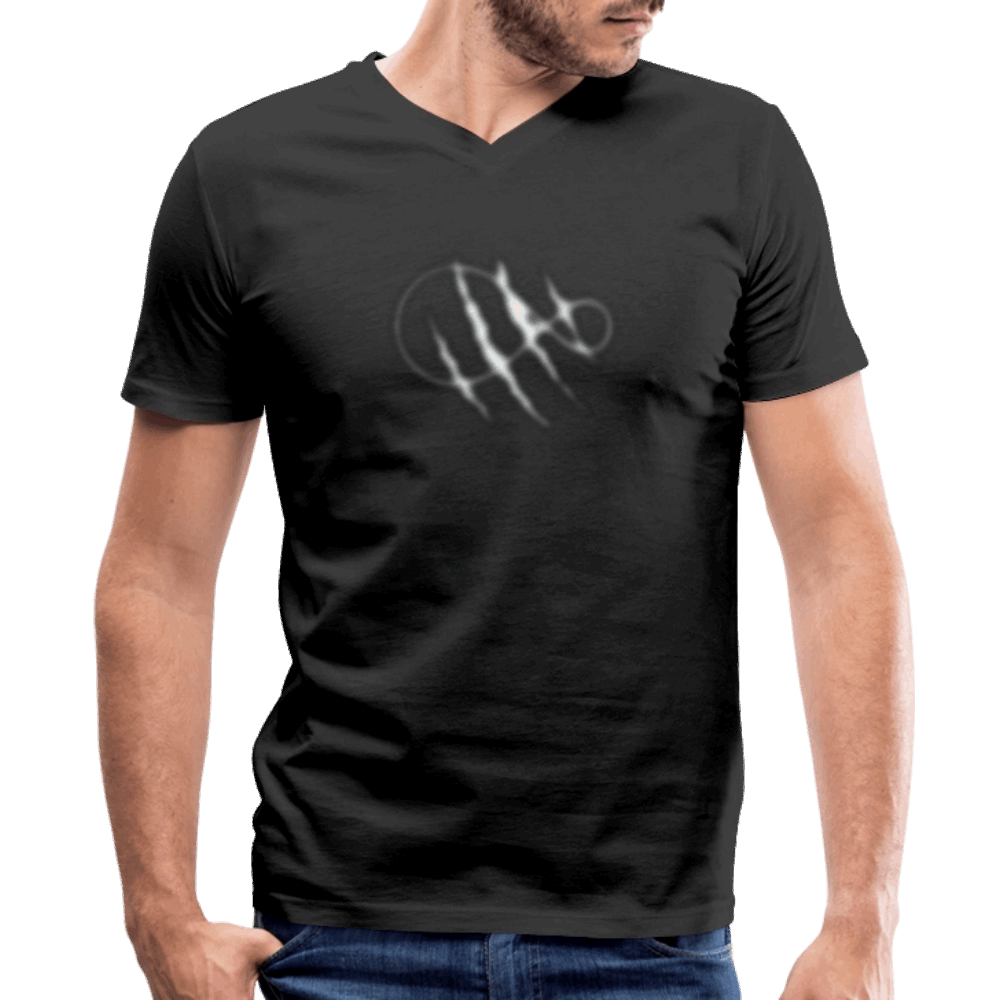 Men's V-Neck T-Shirt - black