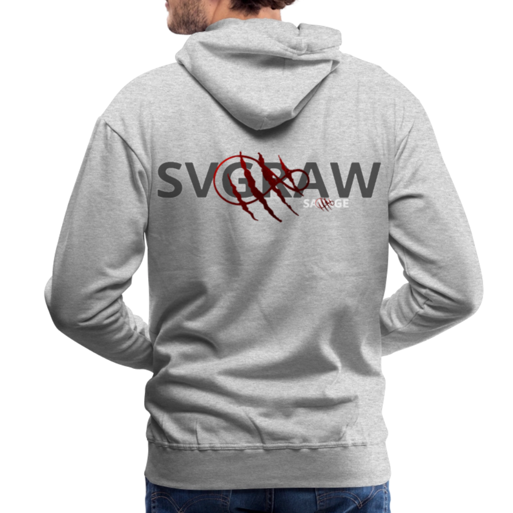 Men's Premium Hoodie - heather grey
