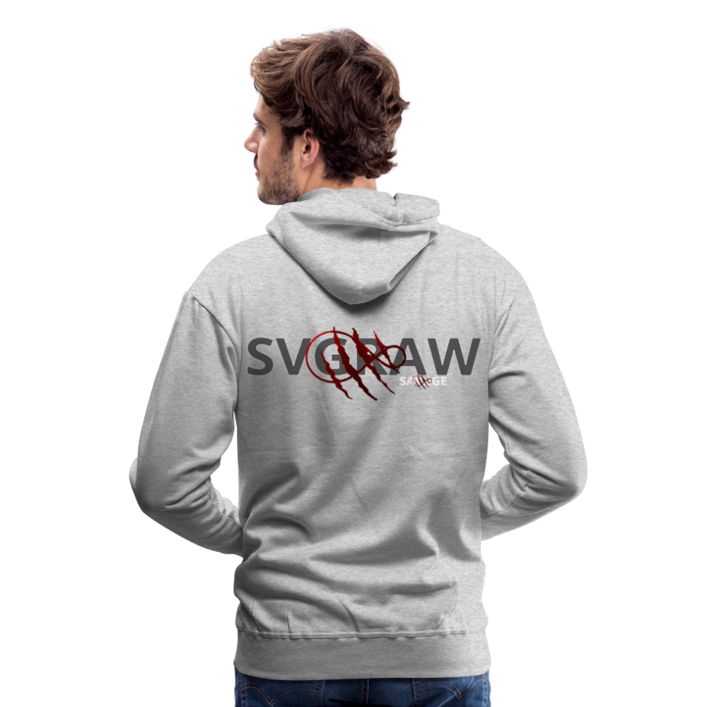 Men's Premium Hoodie - heather grey