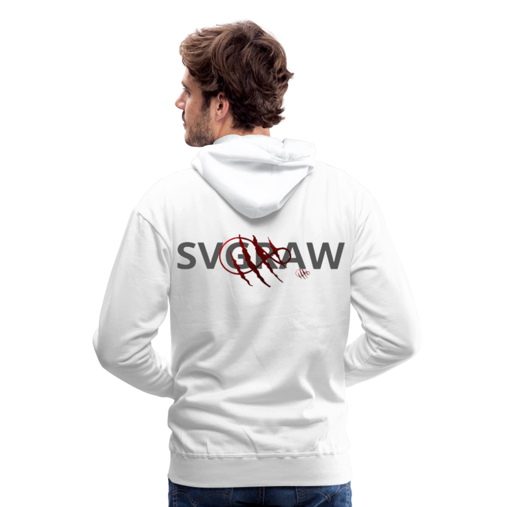 Men's Premium Hoodie - white