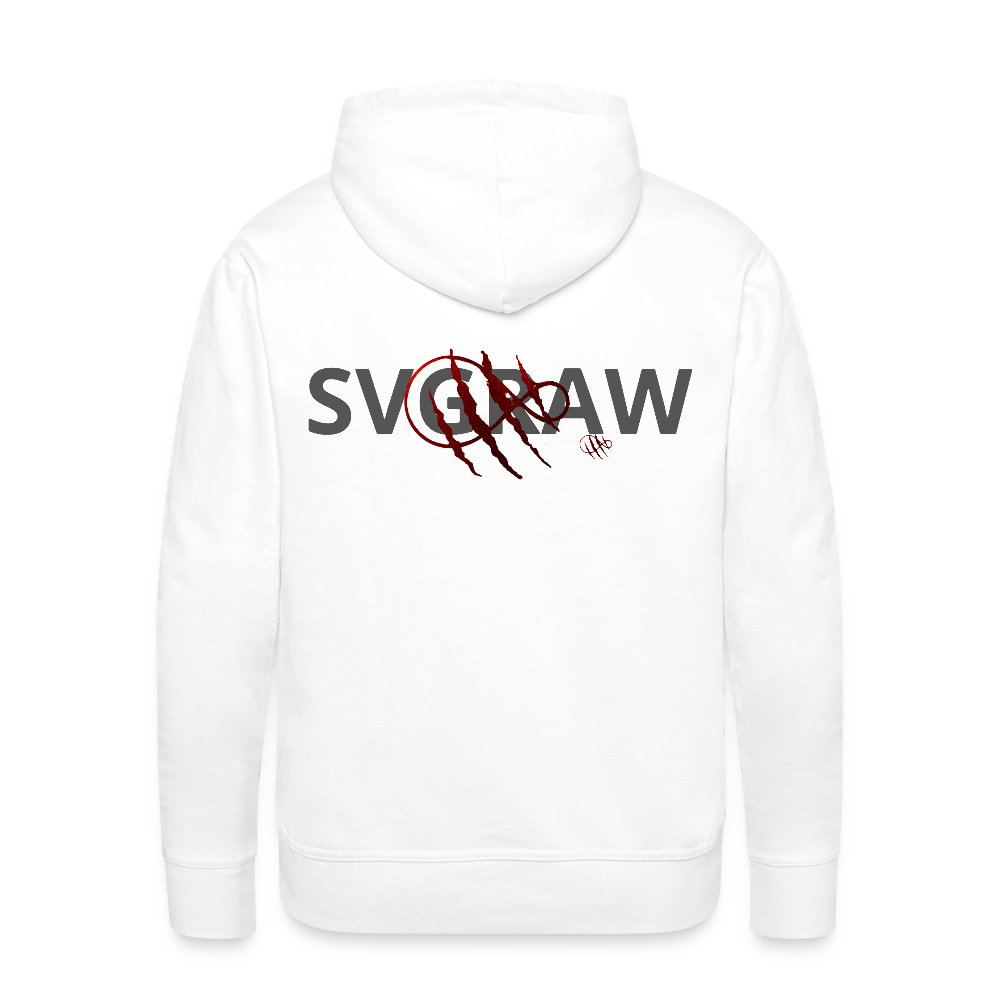 Men's Premium Hoodie - white