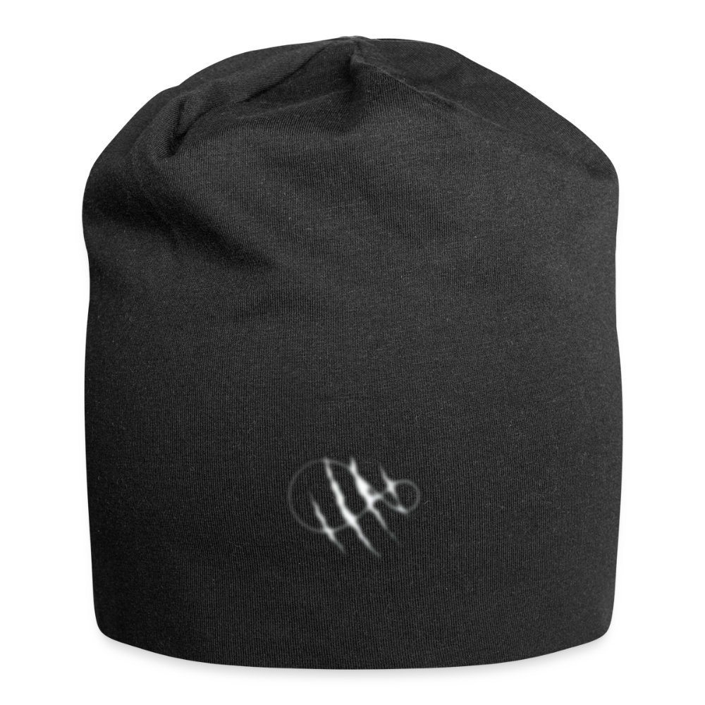 STS Jersey Beanie - Unisex Midweight 5 oz Beanie with 63% Polyester 32% Cotton 5% Spandex for Indoor & Outdoor Use - black