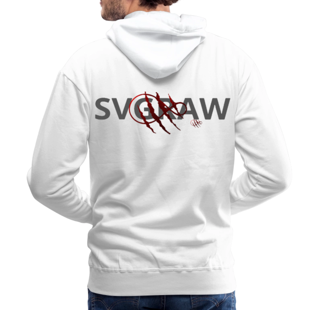 Men's Premium Hoodie - white