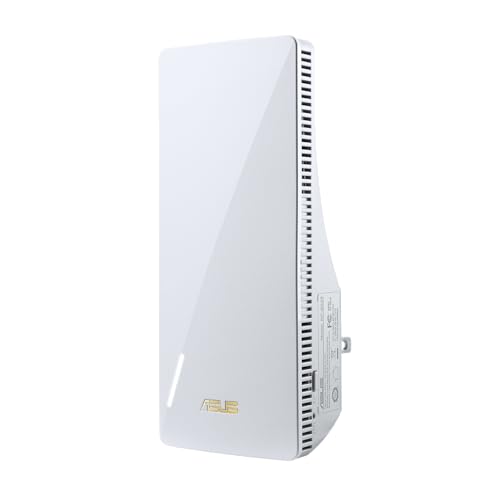 ASUS RP-BE58 BE3600 Dual Band WiFi 7 (802.11be) Range Extender, AiMesh Extender for Seamless mesh WiFi; Works with Any WiFi Router