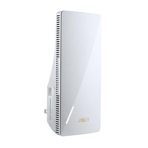 ASUS RP-BE58 BE3600 Dual Band WiFi 7 (802.11be) Range Extender, AiMesh Extender for Seamless mesh WiFi; Works with Any WiFi Router